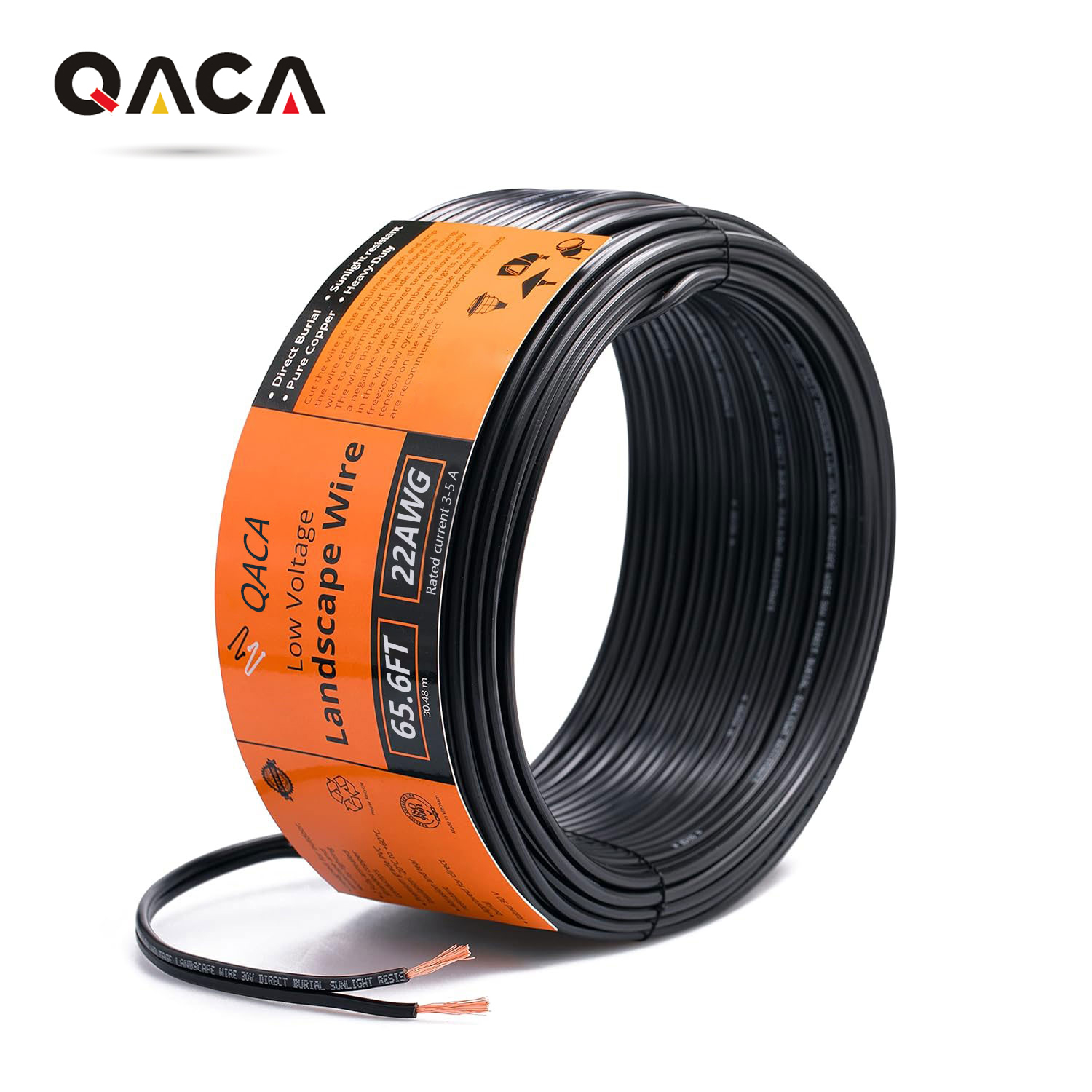 Wire 22 Gauge Copper - 18/20/22 AWG 5/10/20/30/50เมตรสายไฟอิเล็กทรอนิกส์, สายครัวเรือน, สายทองแดงบริสุทธิ์สำหรับรถยนต์, สวน,