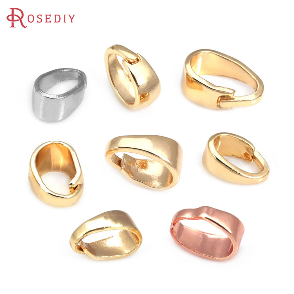 Jewelry Making Metal - 7x3.5 มม.6x4 มม.7x5 มม.9x4 มม.18K Gold