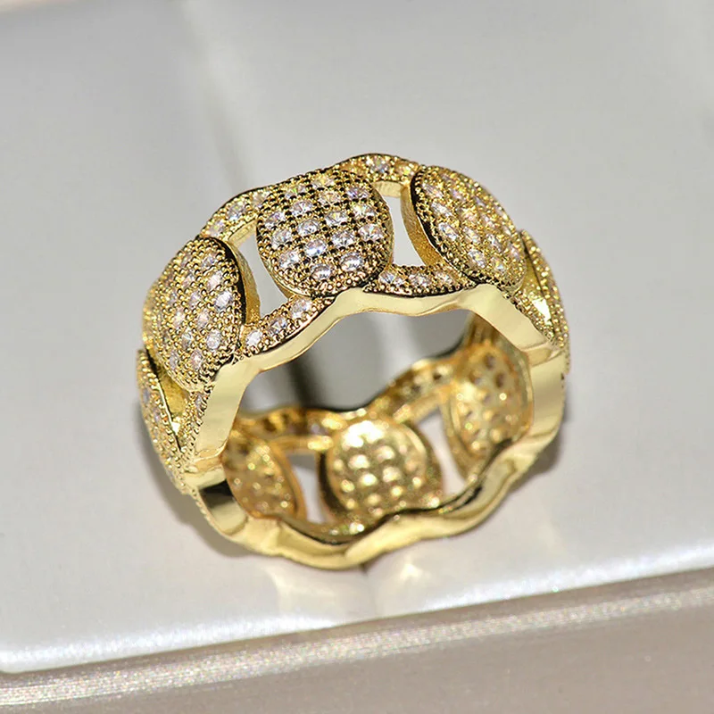 แหวนทรงรีประดับเพชรซิร์คอนเต็ม - Jewelry Making Business บทวิจารณ์และราคา
