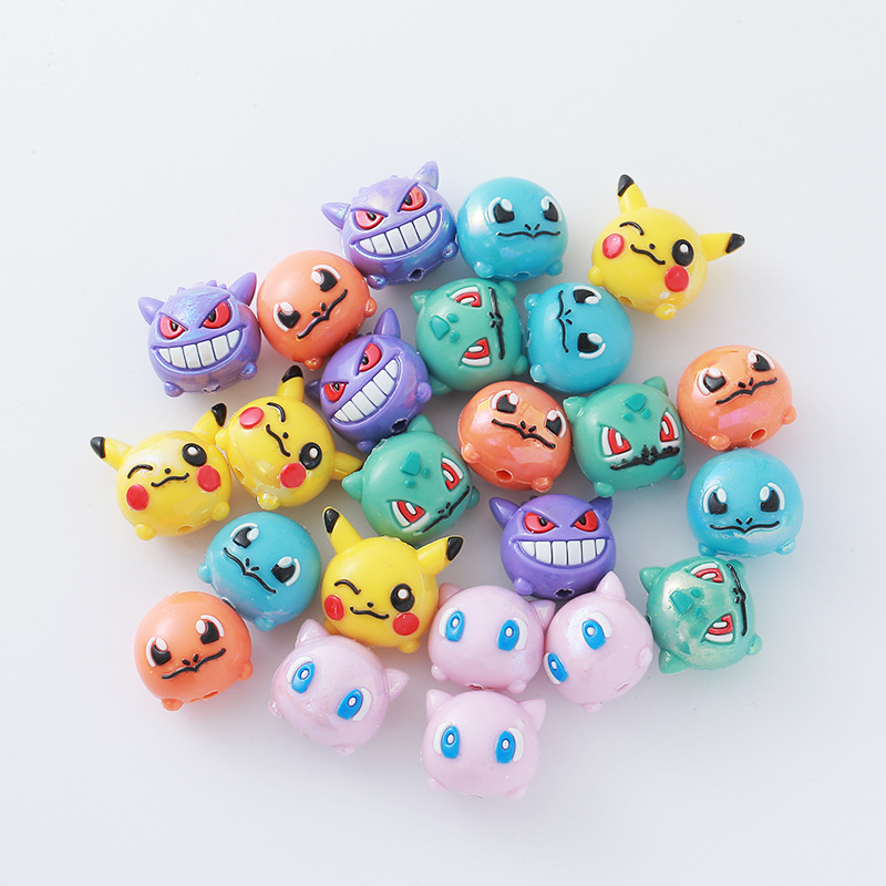 12 ชิ้น ลูกปัดโปเกมอน DIY สายค - Jewelry Making With Resin บทวิจารณ์และราคา
