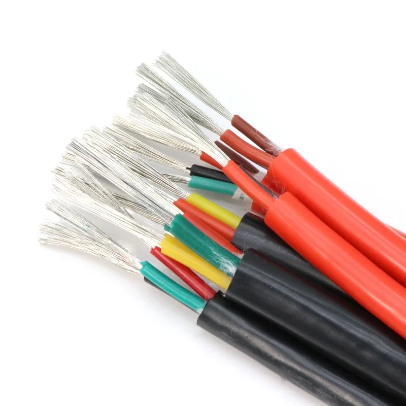 1/5M 2 3 4 5 แกนยางซิลิโคนยืดห - Wire 22 Gauge Copper บทวิจารณ์และราคา