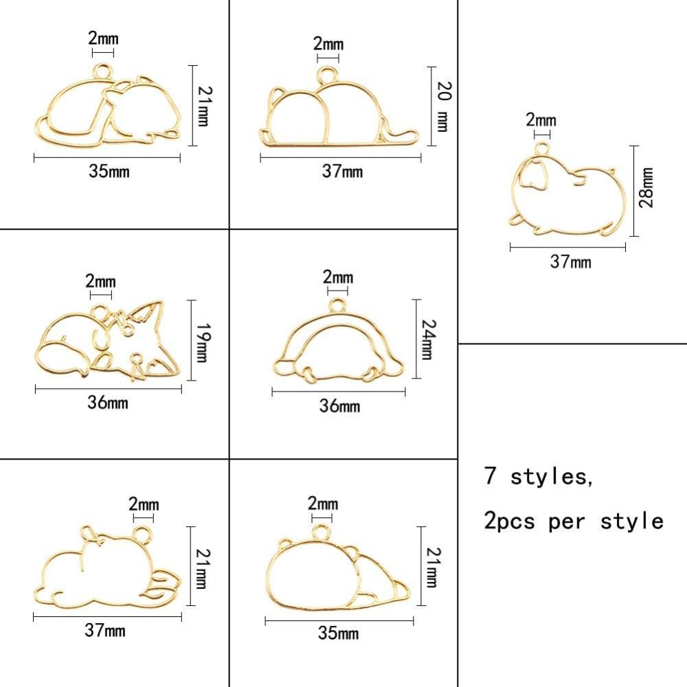 14pcs Hibernator Theme เปิด BE - Jewelry Making With Resin บทวิจารณ์และราคา