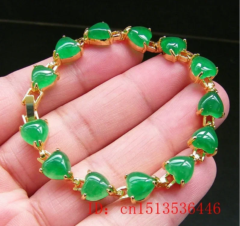 หยกสีเขียวธรรมชาติ Agate LOVE  - Jewelry Making Jewelry บทวิจารณ์และราคา