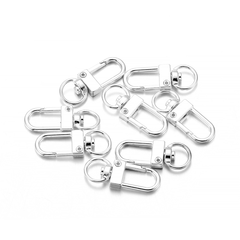 ตะขอเกี่ยวแบบหมุนได้ 10 ชิ้น/แ - Jewelry Making Metal บทวิจารณ์และราคา