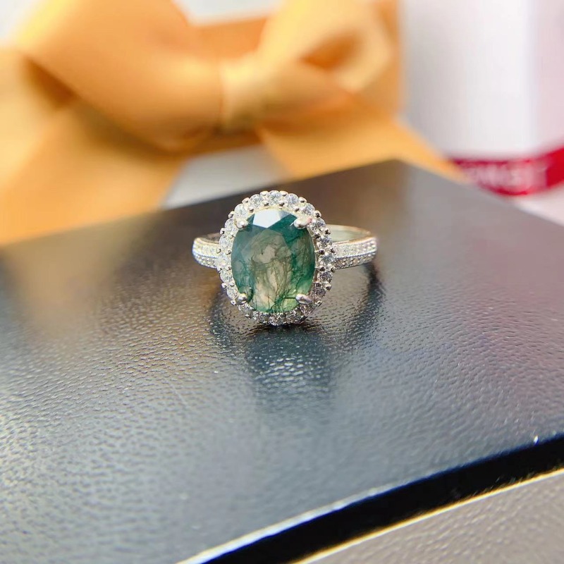 แหวนสัญญา Cincin Batu akik มอส - Jewelry Making University บทวิจารณ์และราคา