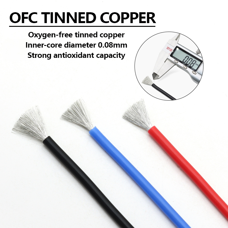 สีเหลืองยางซิลิโคนอ่อนสาย 30/2 - Wire 22 Gauge Copper บทวิจารณ์และราคา