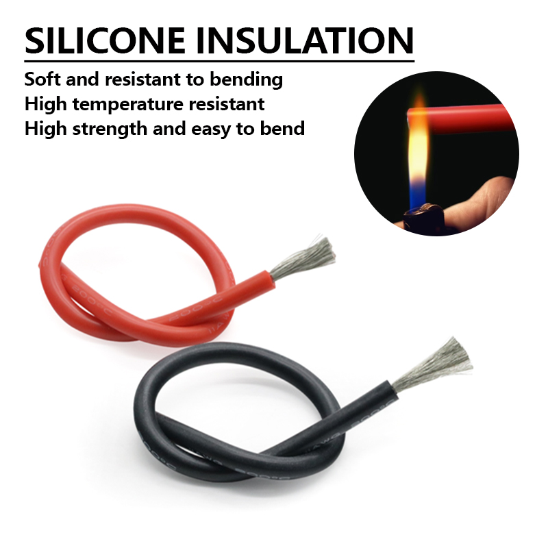 สีเหลืองยางซิลิโคนอ่อนสาย 30/2 - Wire 22 Gauge Copper บทวิจารณ์และราคา