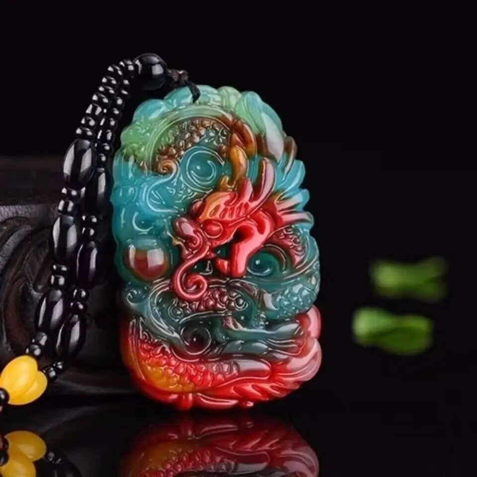 จี้สร้อยคอมังกร giok Asli จี้อ - Jewelry Making Jewelry บทวิจารณ์และราคา