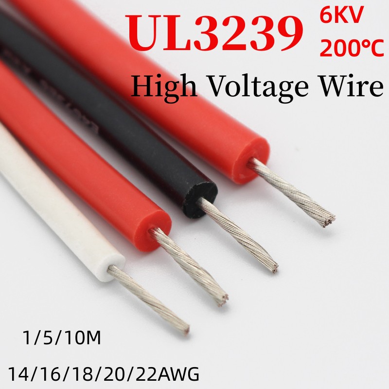 1/5/10M 22 20 18 16 14 AWG UL3 - Wire 22 Gauge Copper บทวิจารณ์และราคา