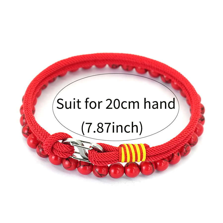 ชุดกำไลข้อมือสีแดงนำโชค 2 ชิ้น - Jewelry Making Business บทวิจารณ์และราคา