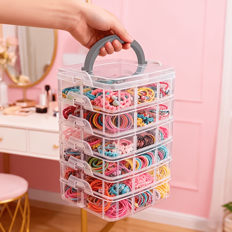 กล่องเก็บของแบบใส 5 ชั้น พร้อม - Jewelry Making Organizer Box บทวิจารณ์และราคา