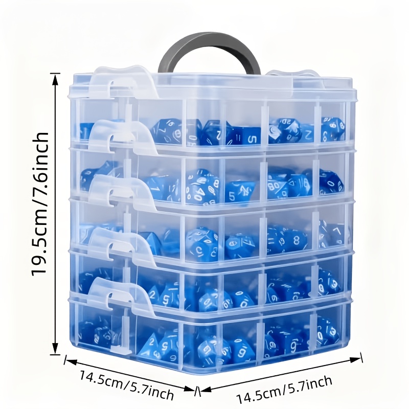 กล่องเก็บของแบบใส 5 ชั้น พร้อม - Jewelry Making Organizer Box บทวิจารณ์และราคา