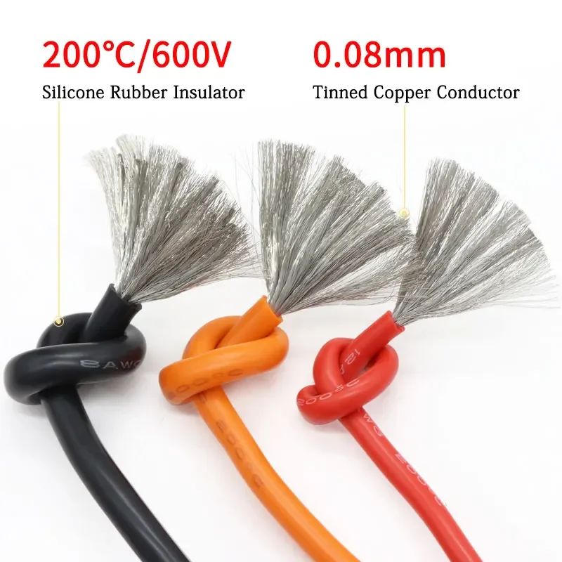 1M/5M สายเคเบิลทนความร้อน 30 2 - Wire 22 Gauge Copper บทวิจารณ์และราคา