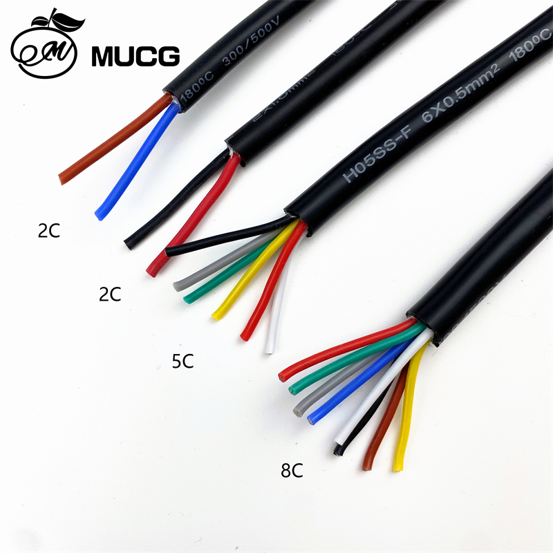 สายซิลิโคนทนความร้อน 2 แกน 3C  - Wire 22 Gauge Copper บทวิจารณ์และราคา