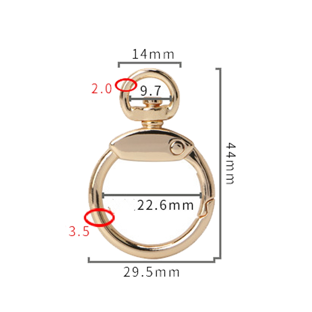 5 ชิ้น/ชุด คลิปสปริงโลหะแบบเปิ - Jewelry Making Jump Rings บทวิจารณ์และราคา