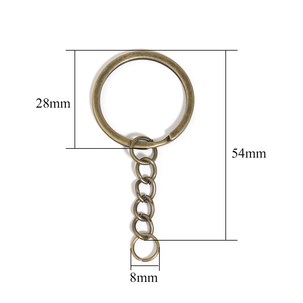 5/20 ชุด/ล็อต ห่วงกุญแจโลหะ ห่ - Jewelry Making Jump Rings บทวิจารณ์และราคา