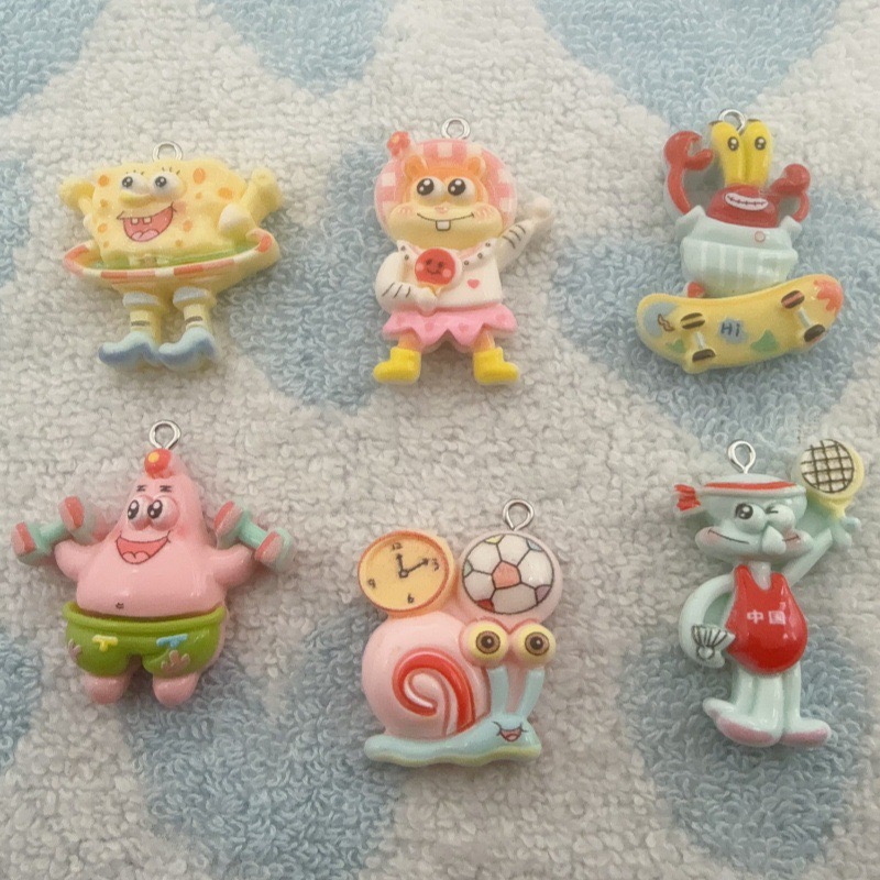จี้เรซิ่นลายการ์ตูน 10 ชิ้น, ต - Jewelry Making Jewelry บทวิจารณ์และราคา