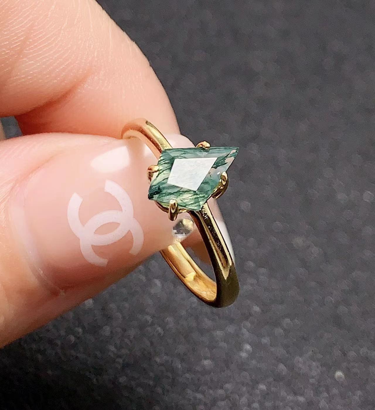 แหวนแต่งงานสีเงินมอส925สีเงินแ - Jewelry Making University บทวิจารณ์และราคา