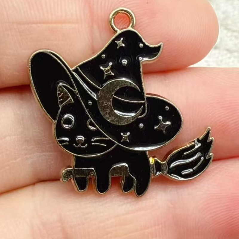 จี้แมวดำเคลือบอีนาเมลแท้ 10 ชิ - Jewelry Making Jewelry บทวิจารณ์และราคา