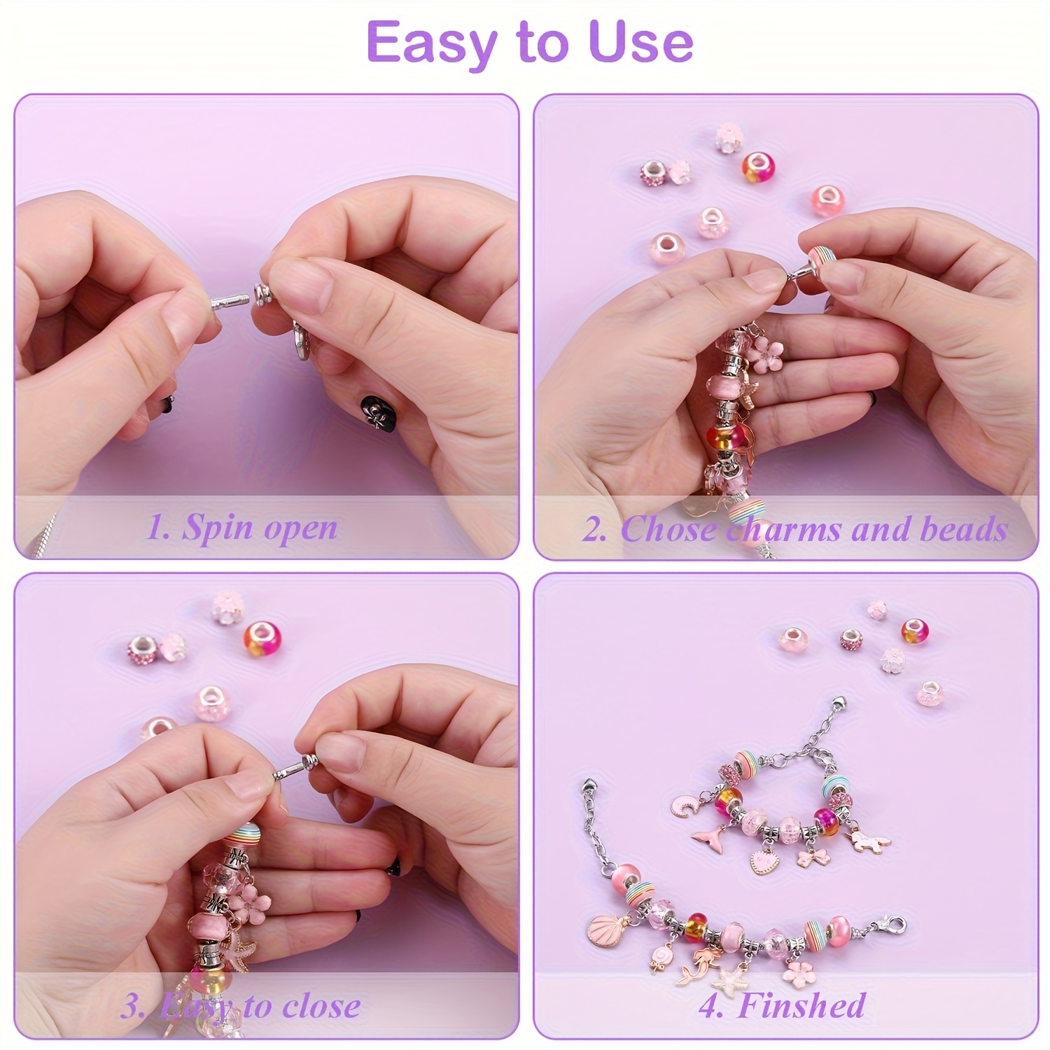 ชุดอุปกรณ์ร้อยลูกปัด 68 ชิ้น พ - Jewelry Making With Resin บทวิจารณ์และราคา