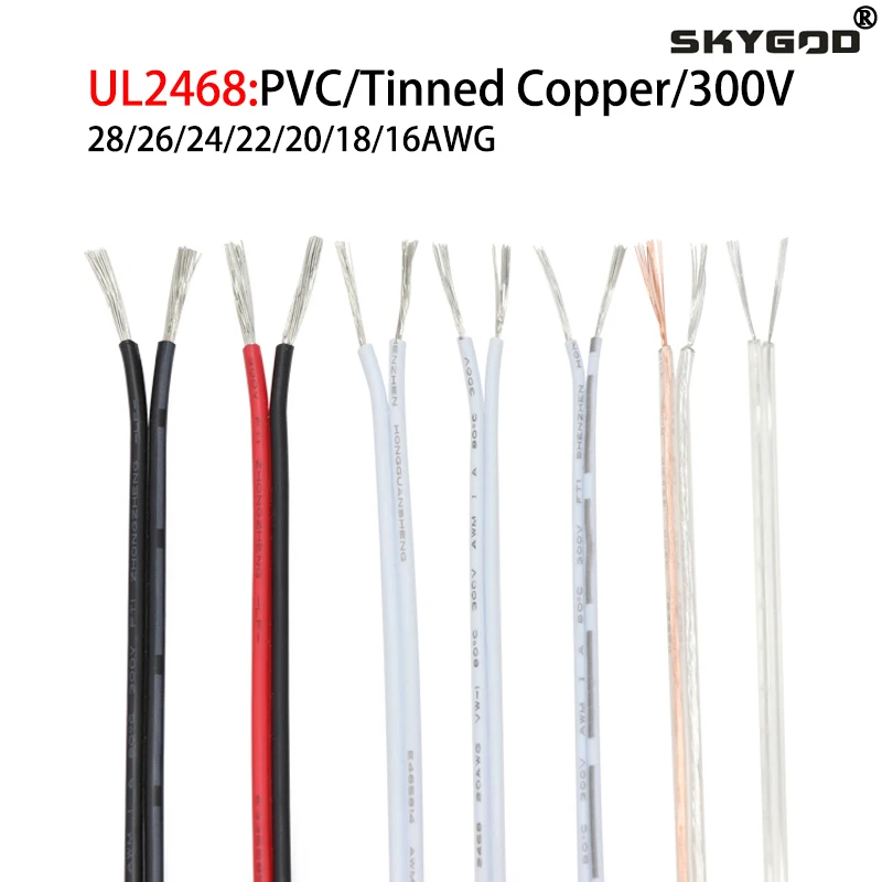 1 M/5 M 28 26 24 22 20 18 16 A - Wire 22 Gauge Copper บทวิจารณ์และราคา