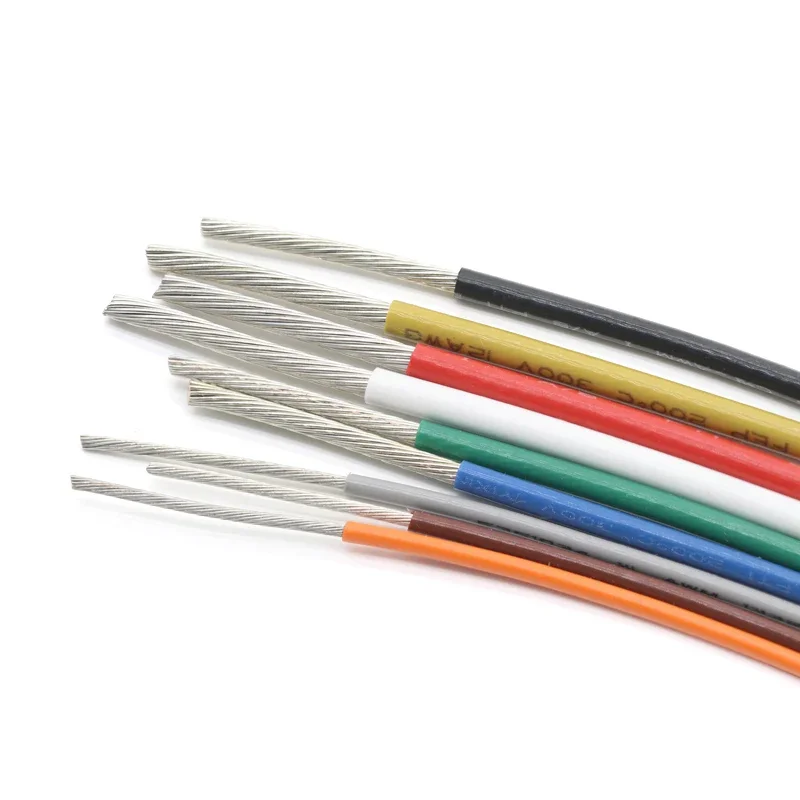 5M/10M UL1332 PTFE ลวด 30/28/2 - Wire 22 Gauge Copper บทวิจารณ์และราคา