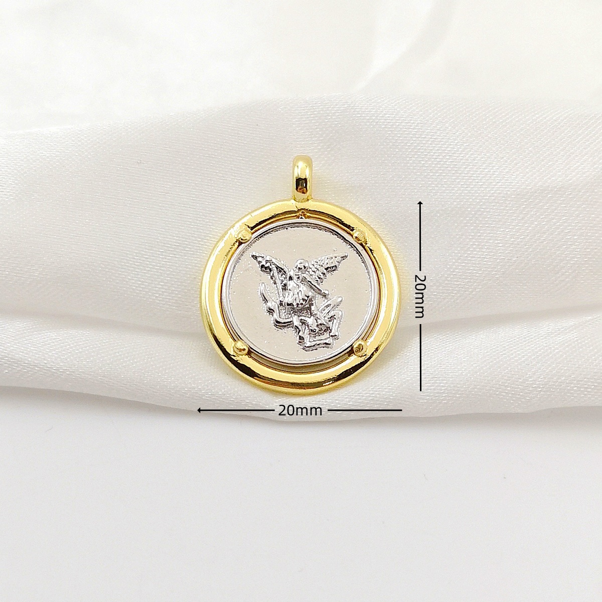 เครื่องรางเทวทูตเทวทูติคาเอลสำ - Jewelry Making Michaels บทวิจารณ์และราคา