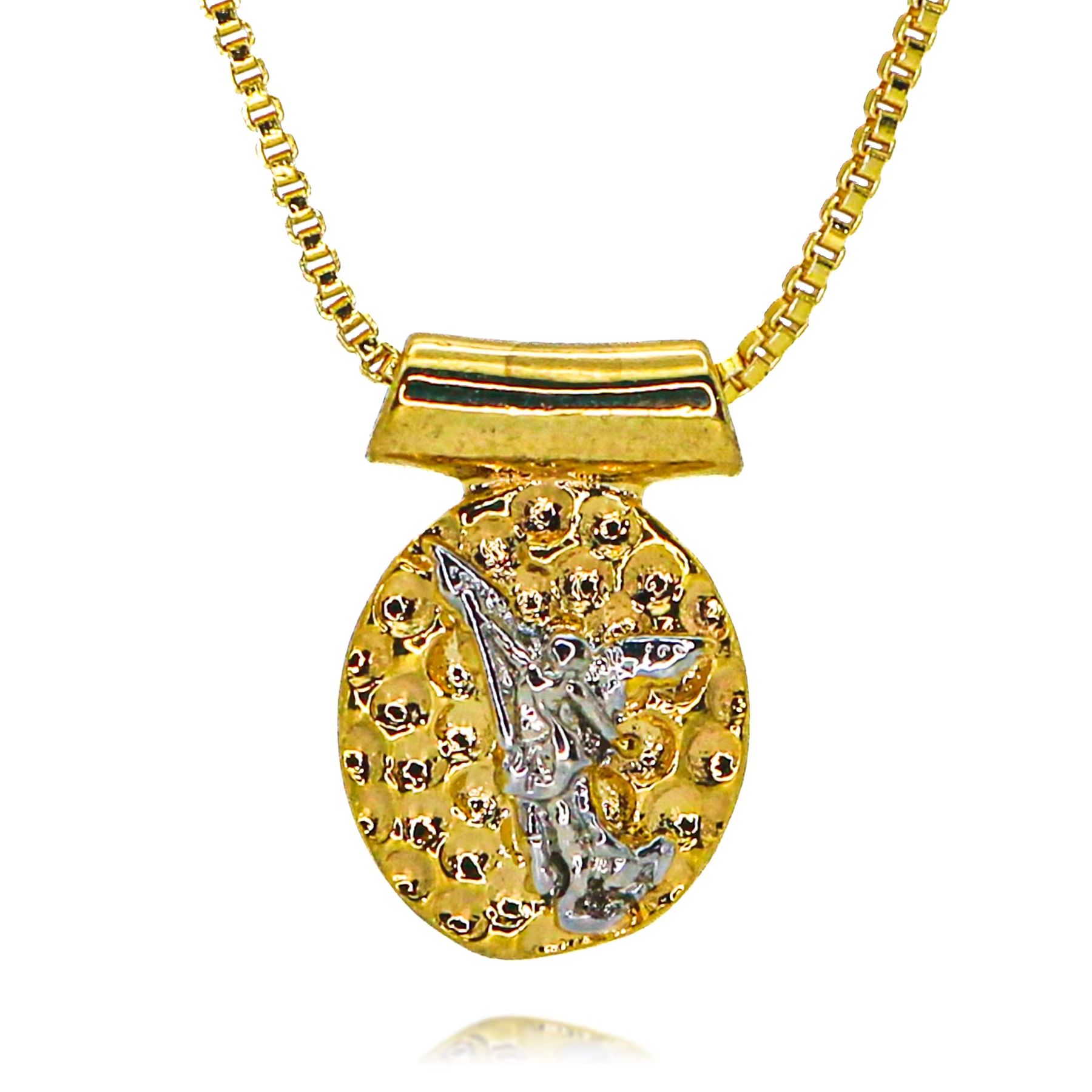 Gold Plated Archangel Saint Mi - Jewelry Making Michaels บทวิจารณ์และราคา