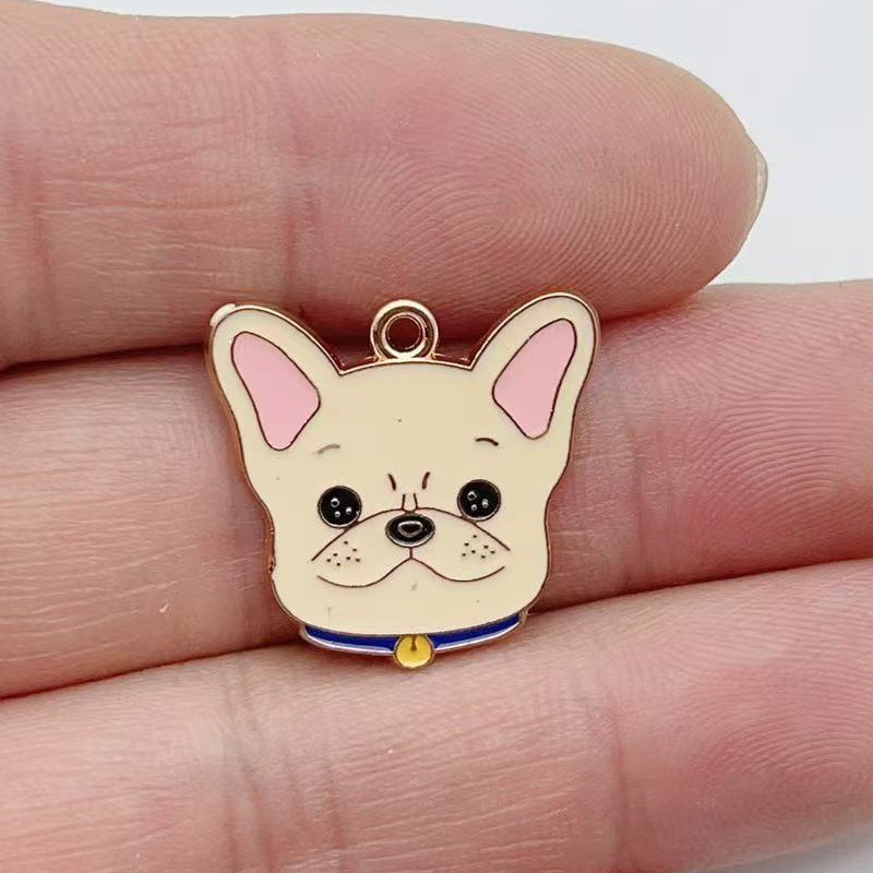 จี้โลหะผสมรูปสุนัขลายจุดการ์ตู - Jewelry Making Jewelry บทวิจารณ์และราคา