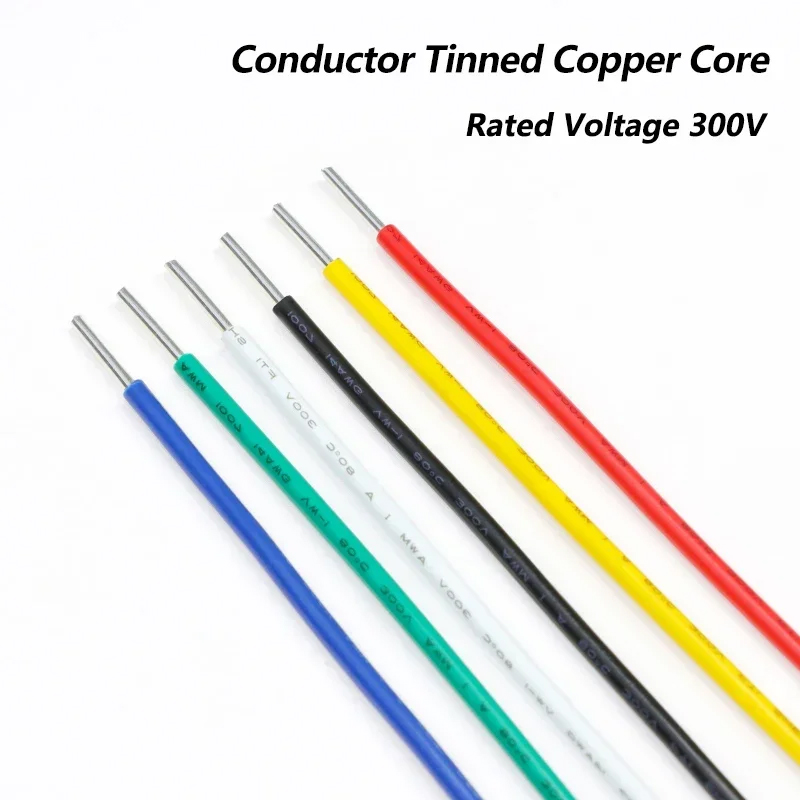 สายไฟฟ้า PVC ฉนวนแข็ง ชุบดีบุก - Wire 22 Gauge Copper บทวิจารณ์และราคา