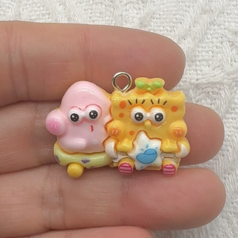 จี้เรซิ่นลายการ์ตูน 10 ชิ้น, ต - Jewelry Making With Resin บทวิจารณ์และราคา