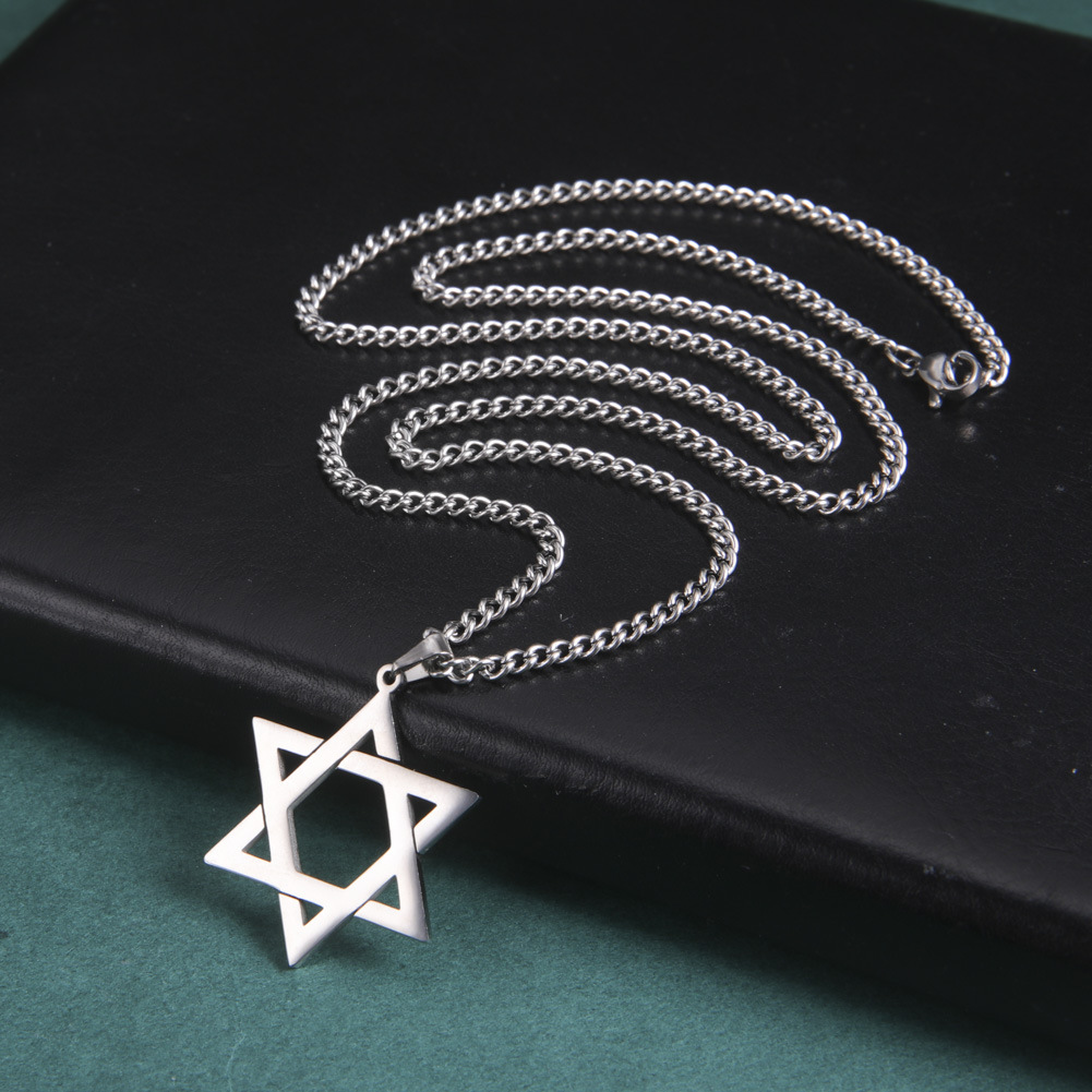 สร้อยคอจี้ดาวหกแฉกสแตนเลสสตีลส - Jewelry Making Jewelry บทวิจารณ์และราคา
