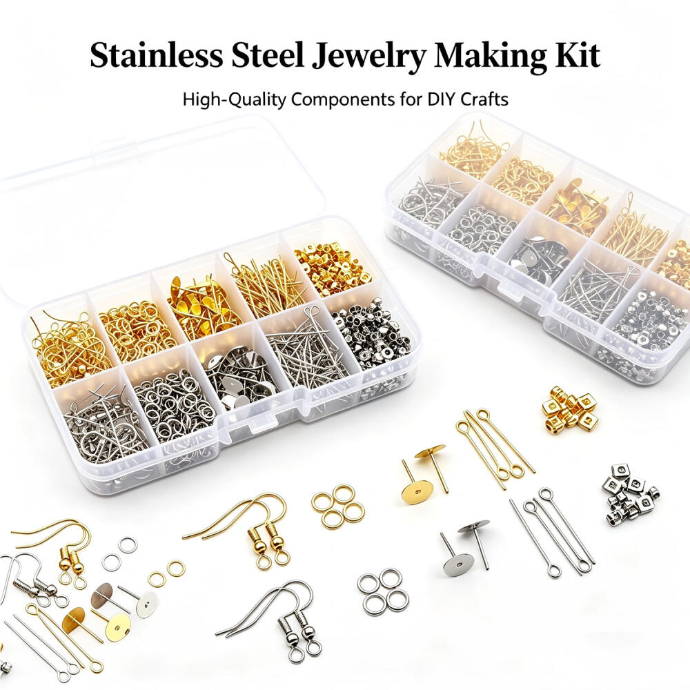 ชุดอุปกรณ์ทำต่างหูแบบเกี่ยวหู  - Jewelry Making Organizer Box บทวิจารณ์และราคา